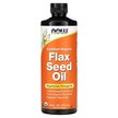 Фото товару NOW Foods, Flax Seed Oil 710 ml, Лляна олія, 710 мл