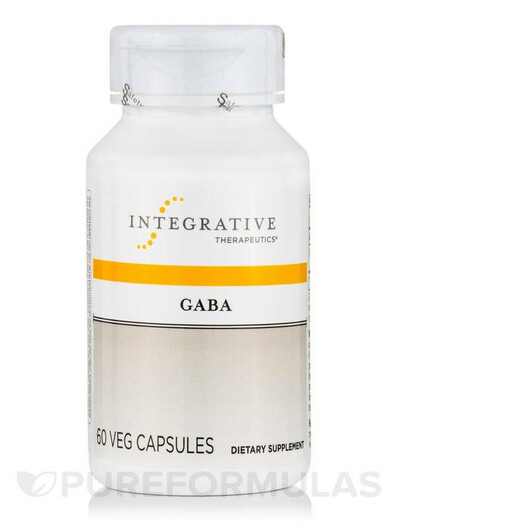 Основное фото товара Integrative Therapeutics, ГАМК, GABA, 60 капсул