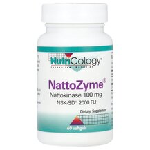 NattoZyme 100 mg 60 NattoZyme 100 мг Nutricology 60 капсул NattoZyme 100 mg 60 NattoZyme 100 мг Nutricology 60 капсул
