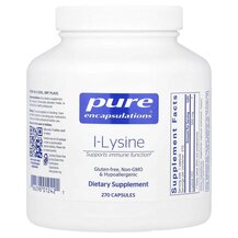 l-Lysine L-Лизин Pure Encapsulations 270 капсул l-Lysine L-Лизин Pure Encapsulations 270 капсул