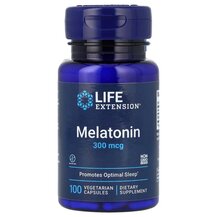 Мелатонін 300 мкг Melatonin 300 mcg Life Extension