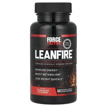 Контроль ваги LeanFire Force Factor 60 капсул Контроль ваги LeanFire Force Factor 60 капсул