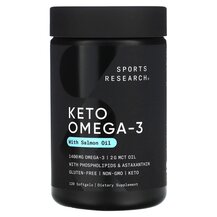 Кето Омега Keto Omega Sports Research 120 капсул Кето Омега Keto Omega Sports Research 120 капсул