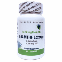 Метилфолат L-5-MTHF Lozenge Seeking Health 60 льодяників