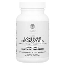 Elite Lions Mane Mushroom Plus Грибы 60 капсул Elite Lions Mane Mushroom Plus Грибы 60 капсул