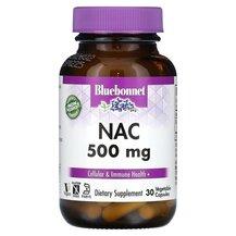 N-ацетилцистеїн NAC 500 mg Bluebonnet Nutrition 30 капсул