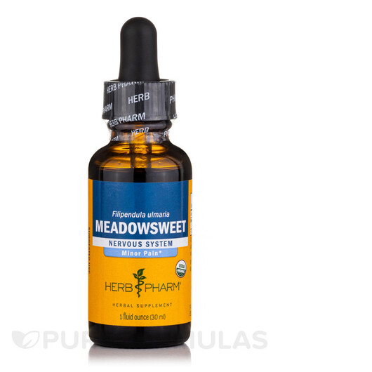 Основне фото товару Herb Pharm, Meadowsweet, Гадючник болотяний, 30 мл