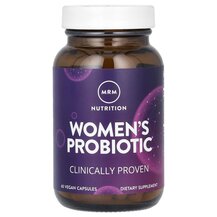 Women's Probiotic 60 Vegan Пробиотики для женщин MRM Women's Probiotic 60 Vegan Пробиотики для женщин MRM