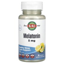 Melatonin Lemon 5 mg Мелатонин KAL 30 таблеток