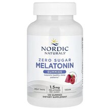 Zero Sugar Melatonin Gummies Raspberry 1.5 mg Мелатонин