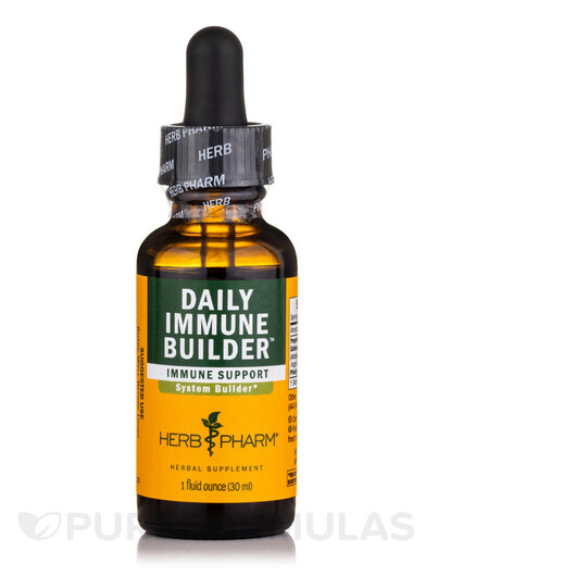 Основное фото товара Herb Pharm, Поддержка иммунитета, Daily Immune Builder, 30 мл