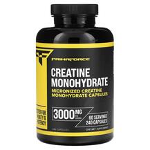 Креатин Creatine Monohydrate Primaforce 240 капсул