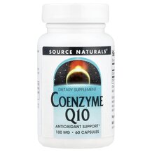 Coenzyme Q10 100 mg 60 Коэнзим Q10 100 мг Source Naturals
