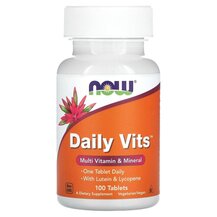 Мультивітаміни DailyVits Multivitamin & Mineral NOW Foods