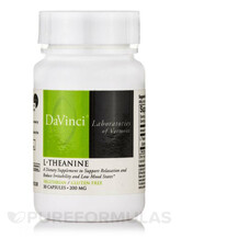 L-Теанін L-Theanine 200 mg DaVinci Laboratories 30 капсул