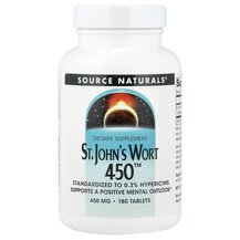 St. John's Wort 450 450 mg Зверобой Source Naturals St. John's Wort 450 450 mg Зверобой Source Naturals