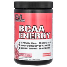 BCAA ENERGY Watermelon БЦАА EVLution Nutrition 252 г BCAA ENERGY Watermelon БЦАА EVLution Nutrition 252 г