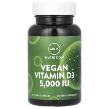 Vegan Vitamin D3 5000 IU Веганский Витамин D3 5000 МЕ MRM