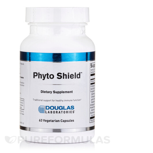 Основное фото товара Douglas Laboratories, Поддержка иммунитета, Phyto Shield, 63 капс