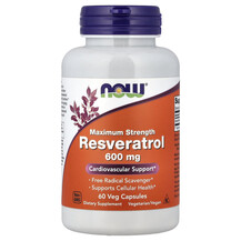 Ресвератрол Resveratrol 600 mg NOW Foods 60 Veg Capsule Ресвератрол Resveratrol 600 mg NOW Foods 60 Veg Capsule