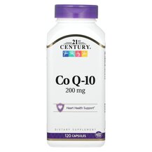 CoQ10 200 mg Коэнзим Q-10 200 мг 21st Century 120 капсул CoQ10 200 mg Коэнзим Q-10 200 мг 21st Century 120 капсул