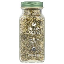Garlic 'N Herb Специи Simply Organic 88 г