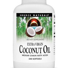 Extra Virgin Coconut Oil Кокосовое масло Source Naturals