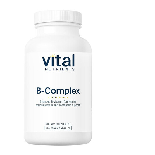 Основное фото товара Vital Nutrients, B-комплекс, B-Complex, 120 капсул