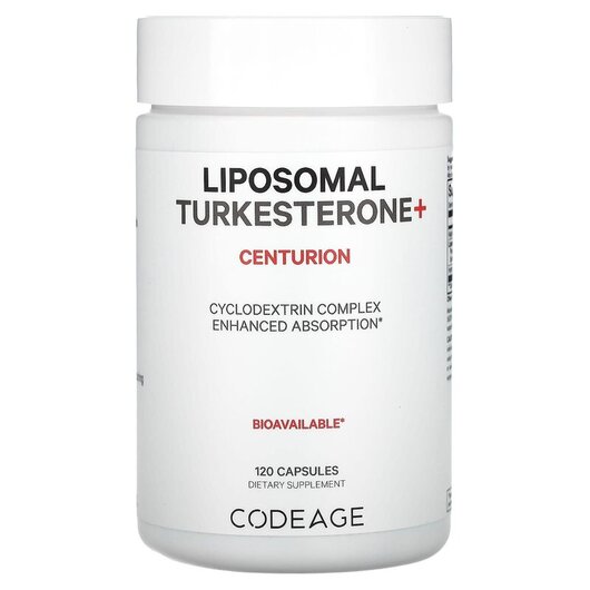 Основное фото товара Живучка туркестанская, Liposomal Turkesterone+ Sport, 120 капсул