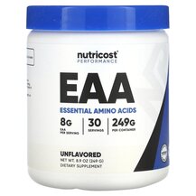 Performance EAA Unflavored Аминокислоты Nutricost 249 г