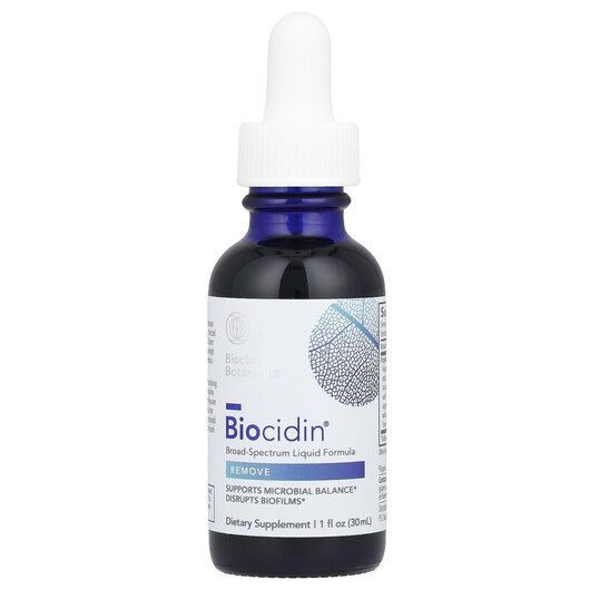Основне фото товару Biocidin Broad-Spectrum Liquid Formula Основне фото товару Biocidin Broad-Spectrum Liquid Formula, Підтримка імунітету, 30 м