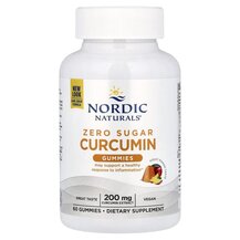 Curcumin Gummies Mango 100 mg Куркумин Nordic Naturals