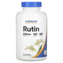 Rutin 500 mg Рутин Nutricost 180 капсул Rutin 500 mg Рутин Nutricost 180 капсул