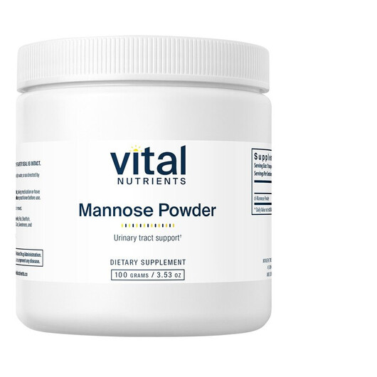 Основное фото товара Mannose Powder Основное фото товара Vital Nutrients, Д-манноза, Mannose Powder, 100 г