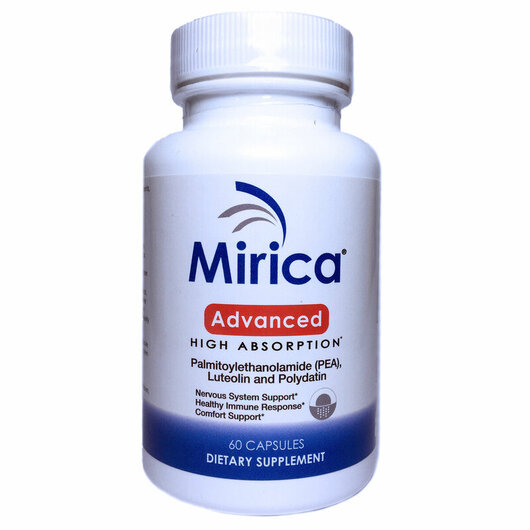 Основное фото товара Mirica Advanced PEA and Luteolin Основное фото товара Young Nutraceuticals, ПЭА, Mirica Advanced, 60 капсул