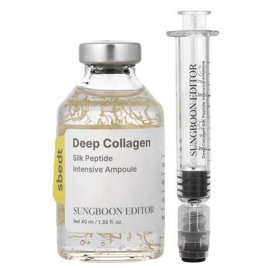 Основне фото товару Deep Collagen Silk Peptide Intensive Ampoule, Сироватка, 40 мл