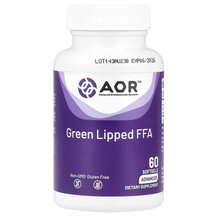 Зелена мідія Green Lipped FFA AOR 60 капсул Зелена мідія Green Lipped FFA AOR 60 капсул
