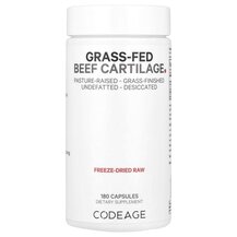 Grass-Fed Beef Cartilage Бычья печень CodeAge 180 капсул