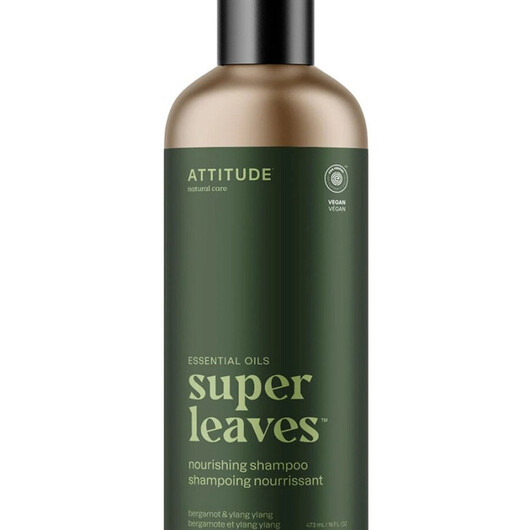 Основне фото товару Super Leaves | Essential Oils: Nourishing Shampoo Bergamot & Ylang Ylang Основне фото товару Super Leaves | Essential Oils: Nourishing Shampoo Bergamot, Ефірн