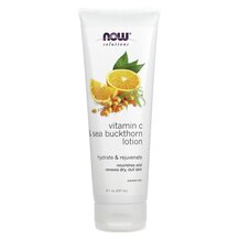 Обліпиха Vitamin C & Sea Buckthorn Lotion NOW Foods 237 мл Обліпиха Vitamin C & Sea Buckthorn Lotion NOW Foods 237 мл