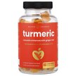 Фото товара NutraChamps, Куркумин и Имбирь, Turmeric & Ginger, 60 конфет