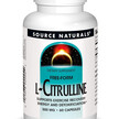Фото товара Source Naturals, L-Цитруллин, Free-Form L-Citrulline, 60 капсул