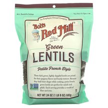 Green Lentils Petite French Style Зерновые культуры Bob's Green Lentils Petite French Style Зерновые культуры Bob's