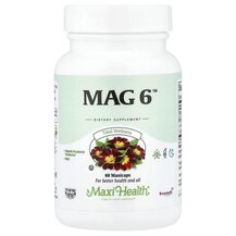 Магній Mag 6 Maxi Health 60 капсул