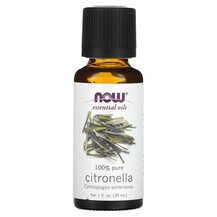 Pure Essential Oil Citronella Эфирное масло NOW Foods Pure Essential Oil Citronella Эфирное масло NOW Foods