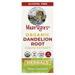 Фото товара Одуванчик, Organic Dandelion Root Liquid Extract Alcohol Free, 30