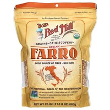 Organic Farro Зерновые культуры Bob's Red Mill 680 г