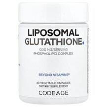L-Глутатіон 500 мг Liposomal Glutathione CodeAge 60 капсул