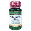 Фото товара Vitamin C + Zinc Фото товара Nature's Bounty, Витамин С и Цинк, Vitamin C + Zinc, 60 табл