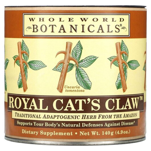 Основне фото товару Royal Cat's Claw Основне фото товару Whole World Botanicals, Royal Cat's Claw, Котячий кіготь, 14